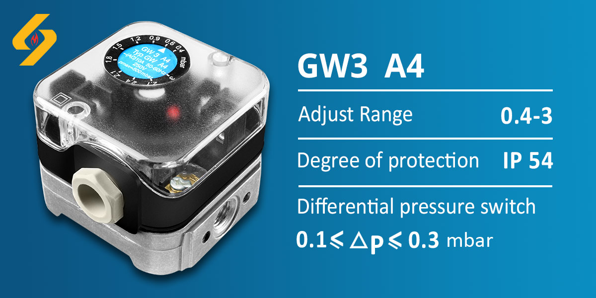 پرشر سوئیچ تایپ GW3 A4